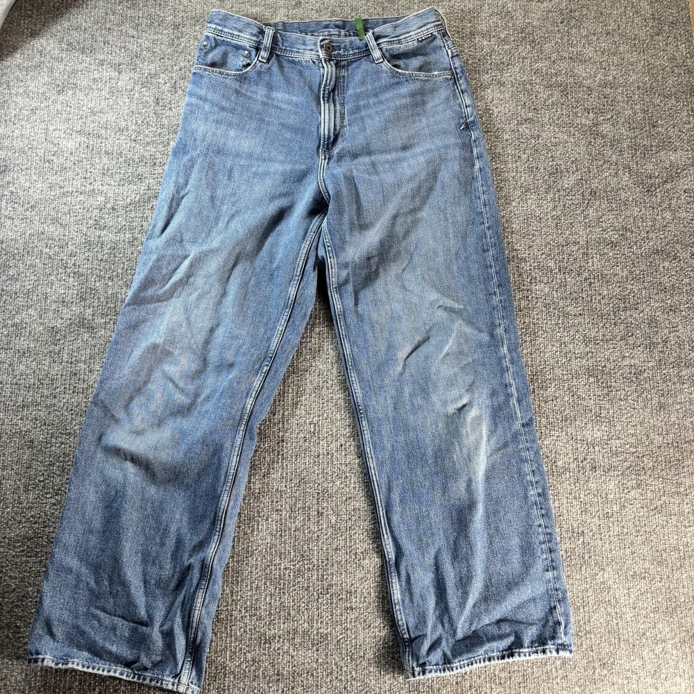 G-Star Raw‎ Stray Jeans Womens W29 L30 Blue Medium Wash High Straight Denim